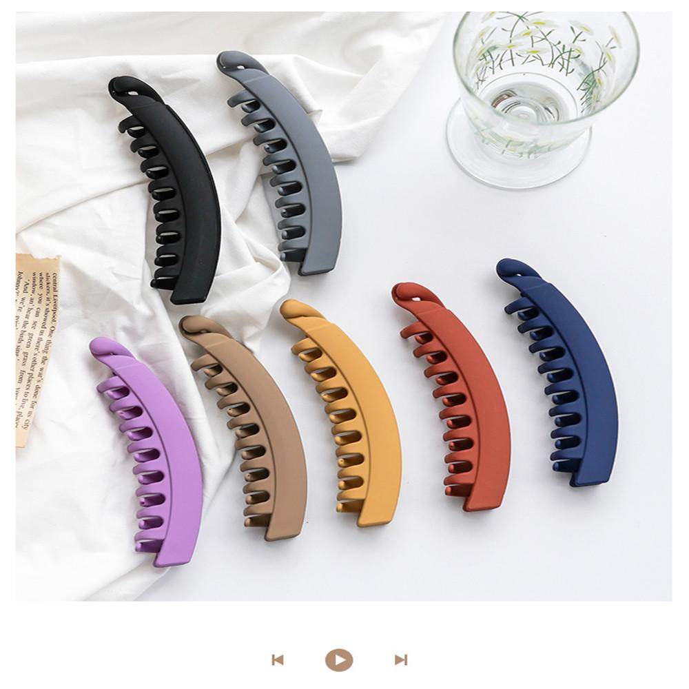 Kẹp Tóc Càng Cua Nhám Tạo Kiểu Tóc Đuôi Ngựa Thời Trang