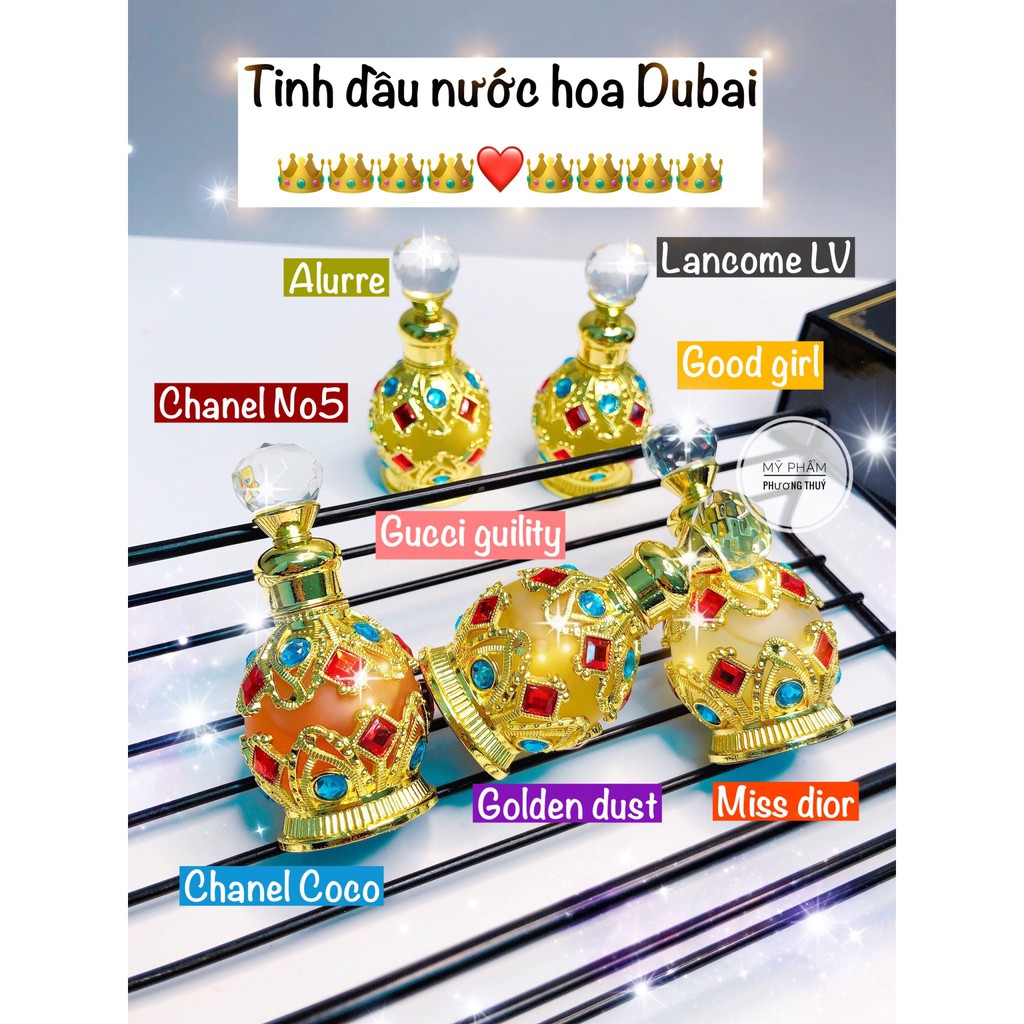 TINH DẦU NƯỚC HOA DUBAI