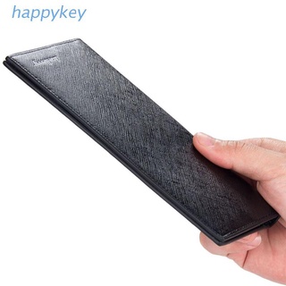 Ví Da Dài Gập Đôi Siêu Mỏng Cho Nam