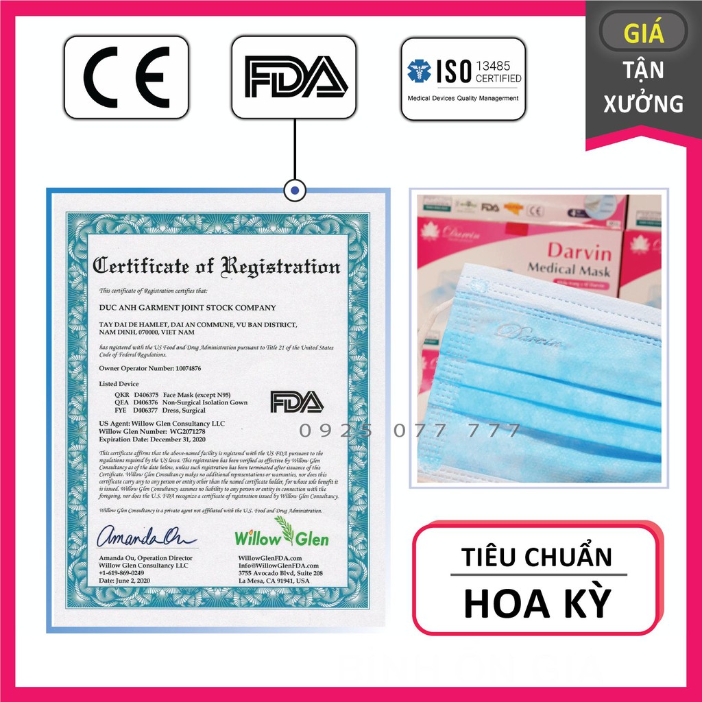 [Bình Ổn Giá] 50 chiếc khẩu trang y tế 4 lớp, khẩu trang kháng khuẩn cao cấp xuất khẩu RECOIN, DRAVIN | BigBuy360 - bigbuy360.vn