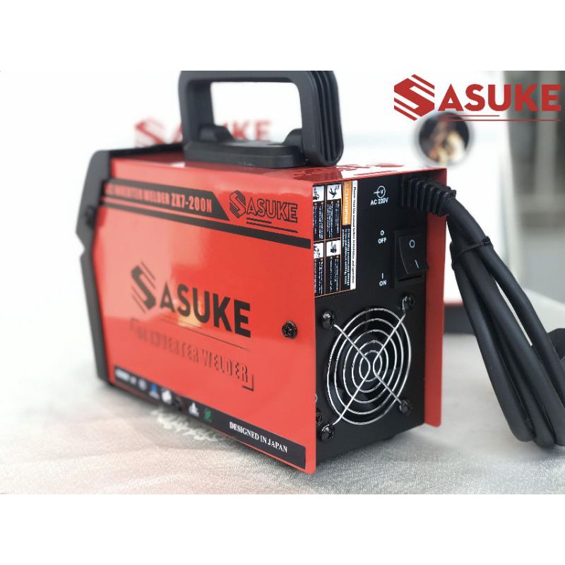 Máy hàn điện tử Inverter mini Sasuke - Thợ và gia đình - ZX7 200N - Hàn Được Điện Yếu