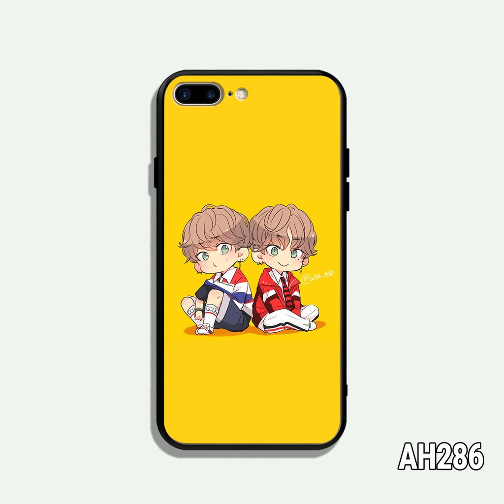 [FREESHIP ĐƠN TỪ 50K] Ốp lưng iPhone 7 Plus - iPhone 8 Plus in hình idol BTS Taehyung Jimin Jungkook