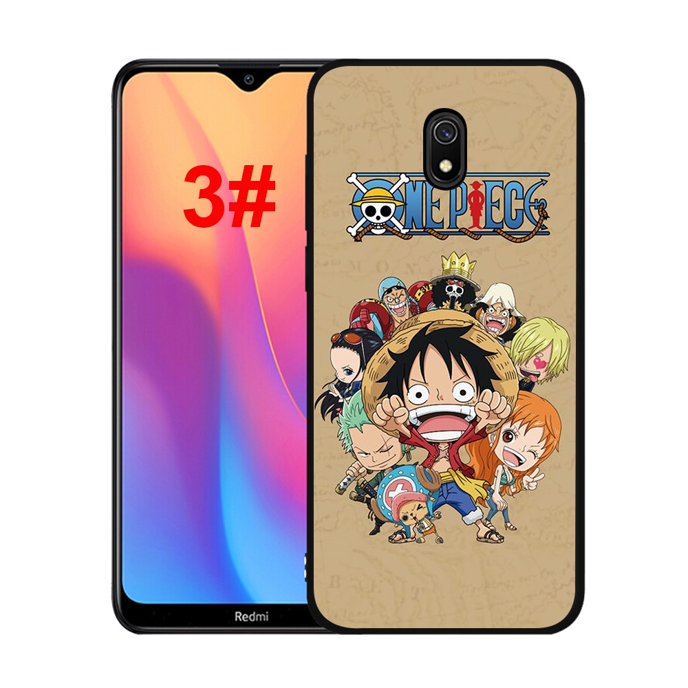 Ốp điện thoại silicon hình Luffy 15F cho Redmi K20 Pro Note 4X 5A Prime 6 7 8 Pro 8T