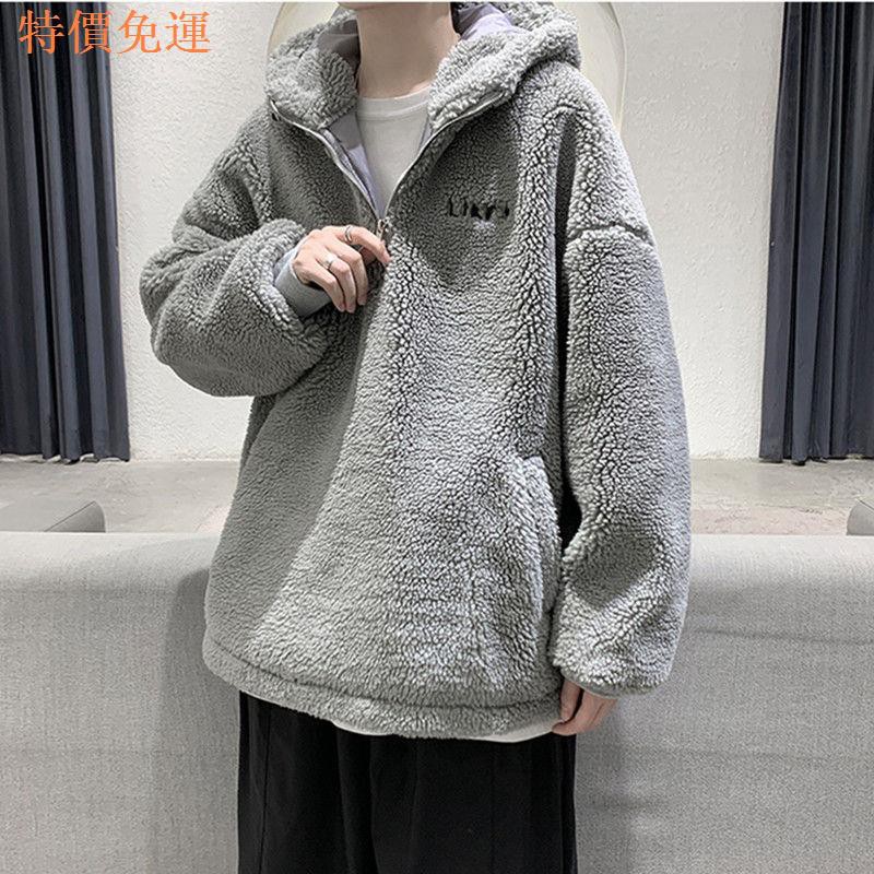 Áo Hoodie Vải Cashmere Dáng Rộng Kiểu Hàn Quốc Thời Trang Thu Đông