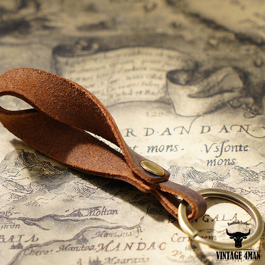 Móc Khóa Xe Ô Tô Xe Máy Da Handmade / Móc Chìa Khóa Mã MK05