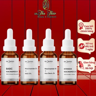 Serum DrCeutics B3 Niacinamide giảm thâm, sáng da, hỗ trợ kiềm dầu 30ml, 100ml