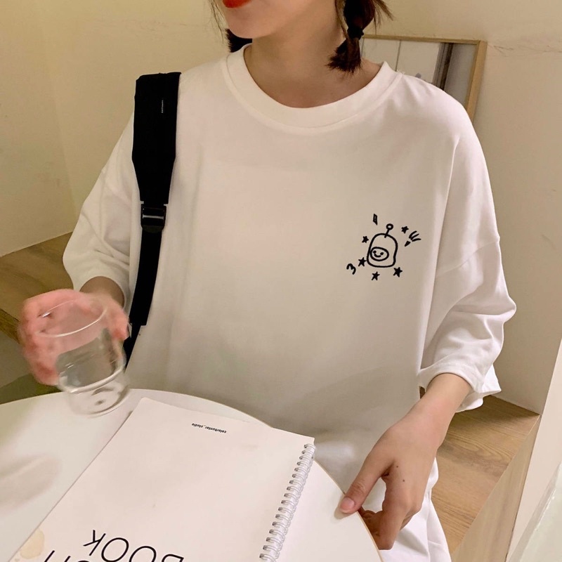 Áo thun tay lỡ 💥FREESHIP💥 Họa tiết hoạt hình dáng rộng OVERSIZE [ao thun freesize] | BigBuy360 - bigbuy360.vn