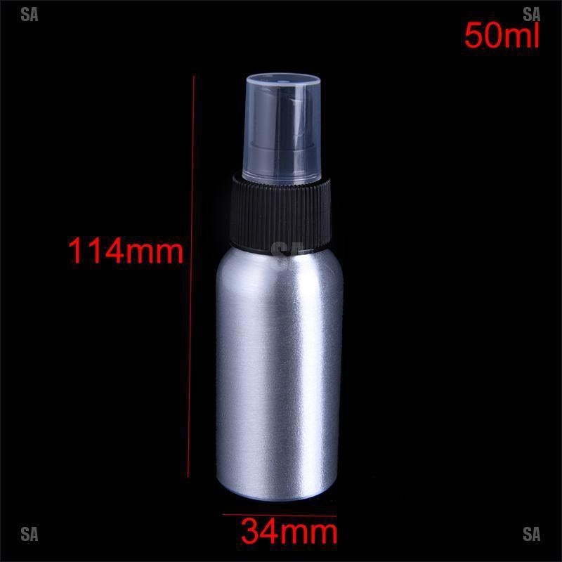 (hàng Mới Về) Bình Xịt Nước Làm Tóc Bằng Nhôm 1x30 / 50 / 100ml | BigBuy360 - bigbuy360.vn