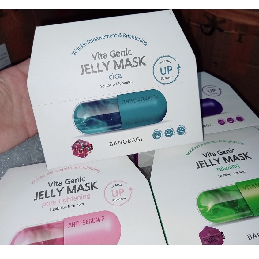 Mặt Nạ Banobagi Jelly Vita Genic Mask Combo 10M