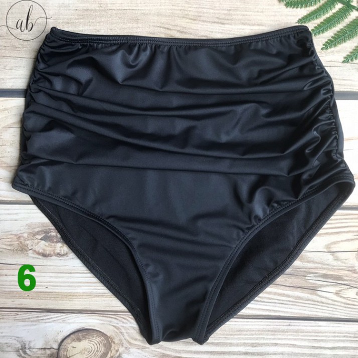 freeship  Quần bơi nữ đẹp,cạp cao,dây rút (Mẫu 1-8)( Freesize 40 - 60kg) | BigBuy360 - bigbuy360.vn