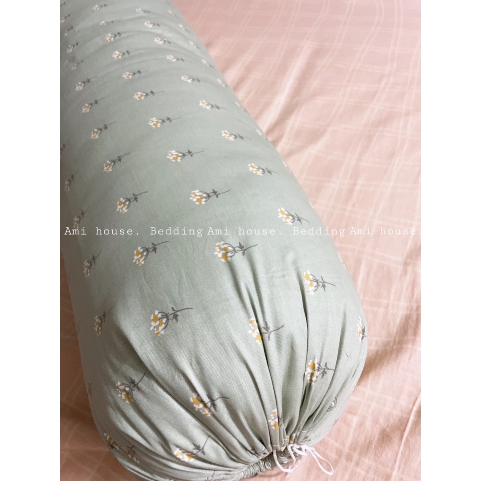 Vỏ Gối Ôm Cotton Living, Cotton 100% Tự Nhiên Thoáng Mát Cỡ 35x100cm đủ mẫu. Vỏ gối nằm Đơn Sắc Chọn Mẫu