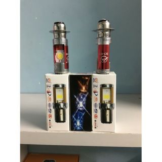 ĐÈN PHA LED 2 TIM CHÂN M5 LẮP CHO CÁC DÒNG XE ĐỜI CŨ : DREAM,WAVE....