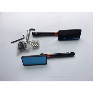 Gương chiếu hậu xe máy kiểu iphone Rizoma < giá 1 chiếc trái MÀu đen>
