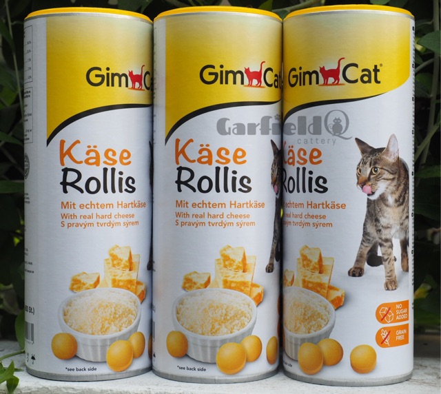 Viên phomai Cheese Rollies 280v & 850v của Gimcat