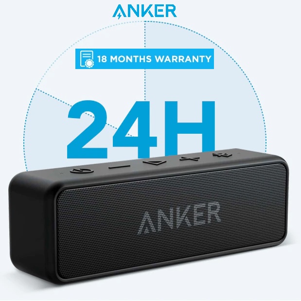 Loa Bluetooth Anker Soundcore 2 A3105 | Hàng Chính hãng | Bảo Hành 18 Tháng