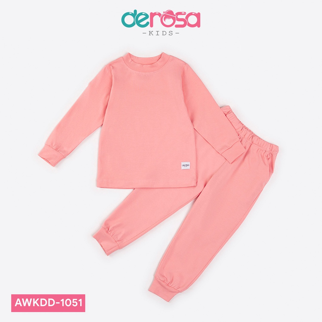 Quần áo giữ nhiệt DEROSA KIDS cho bé trai và bé gái (2 - 6 tuổi) AWKDD1051-1133B