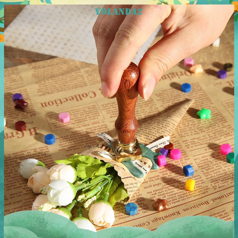 Thìa có tay cầm bằng gỗ để nấu chảy sáp cổ điển tiện lợi và bền