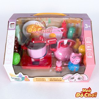 Hộp Đồ Chơi Nấu Ăn Heo Peppa Pig