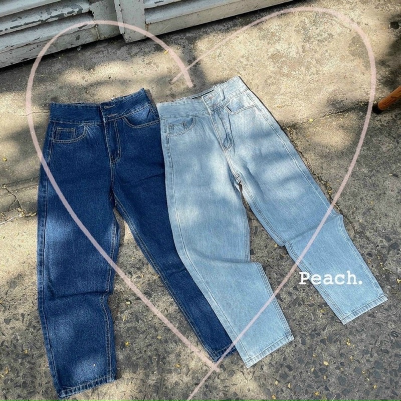 Quần jean lưng cao chuẩn form KC