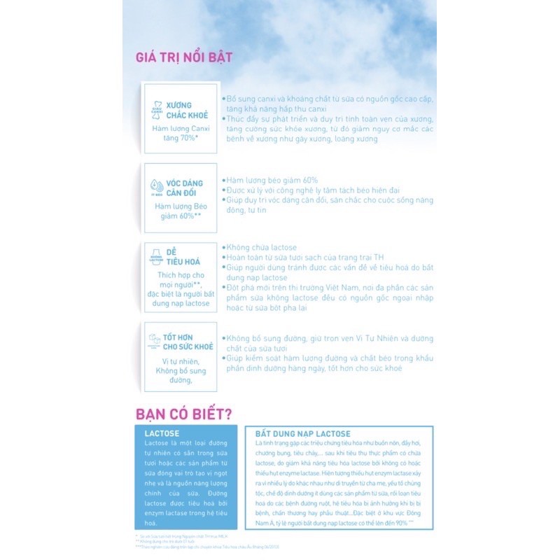 Sữa TH Hilo Vị Tự Nhiên