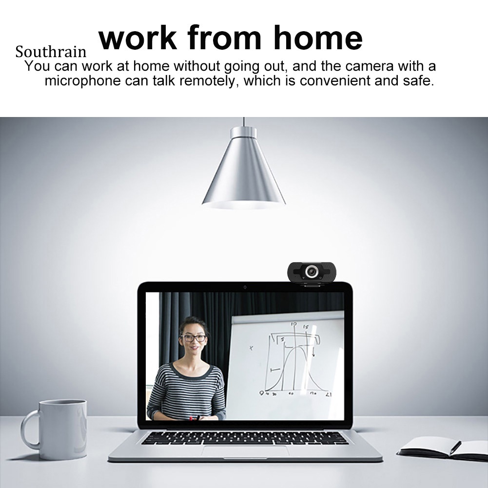 Webcam SOUN USB 2.0 độ phân giải cao 1080P kèm mic cho PC Laptop | BigBuy360 - bigbuy360.vn