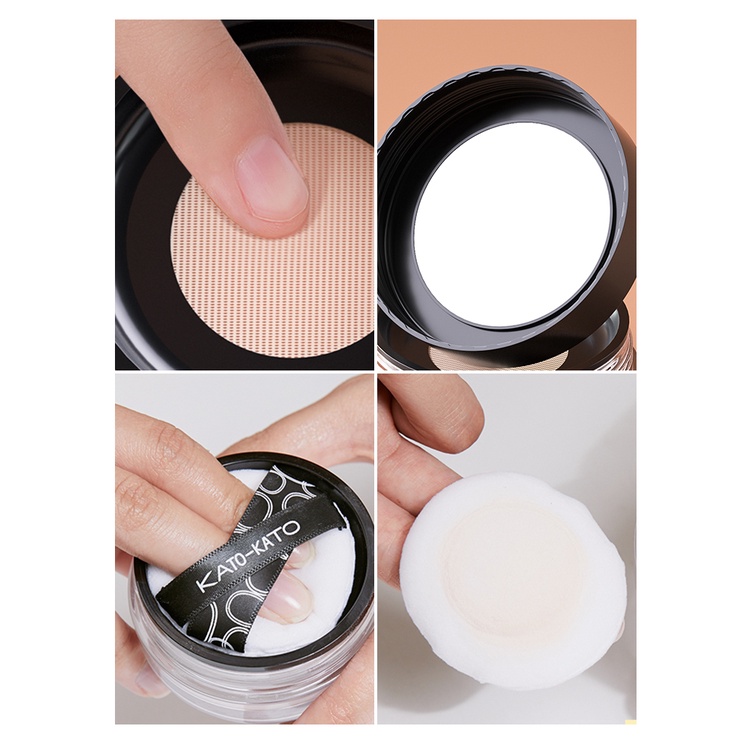 Phấn phủ Kato che khuyết điểm chống nước lâu trôi kiềm dầu