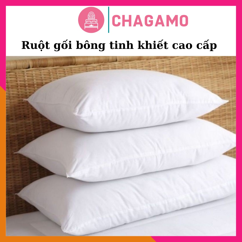 Ruột gối bông tinh khiết hàng cao cấp gối phồng nặng 1kg
