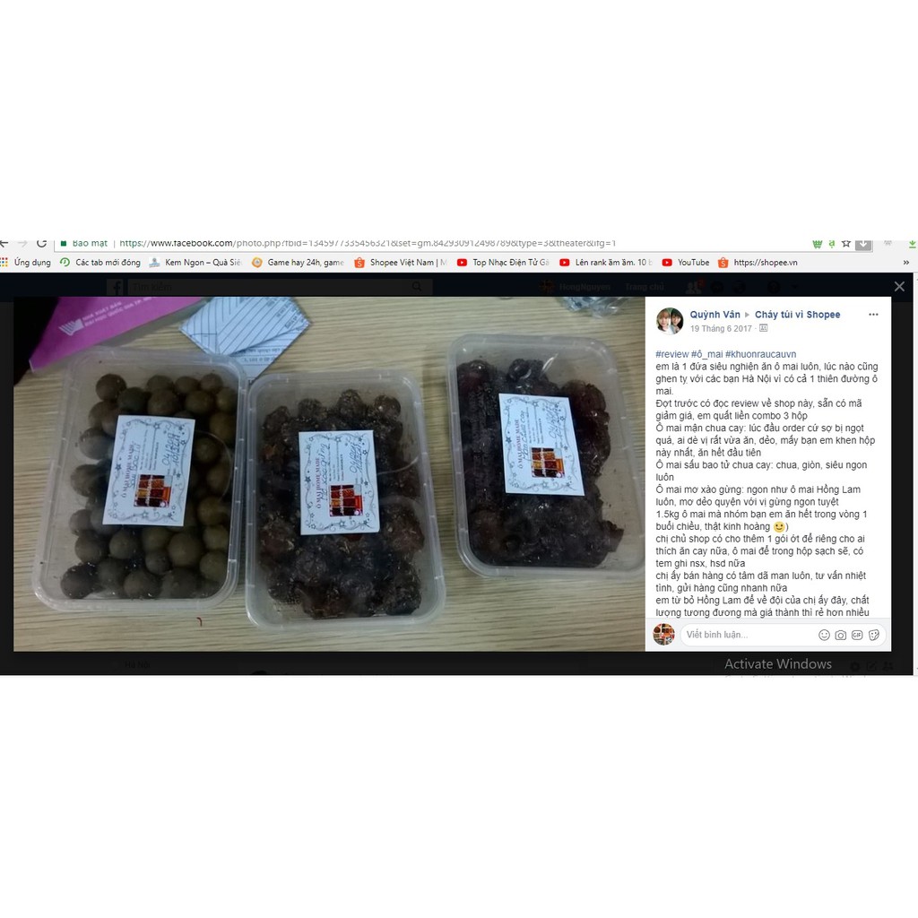 Combo 3 hộp ô mai 500g món ăn vặt hot đặc sản hà nội | BigBuy360 - bigbuy360.vn