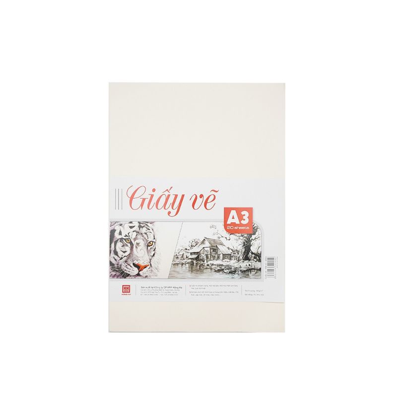 Giấy Vẽ A3 xấp 20 tờ