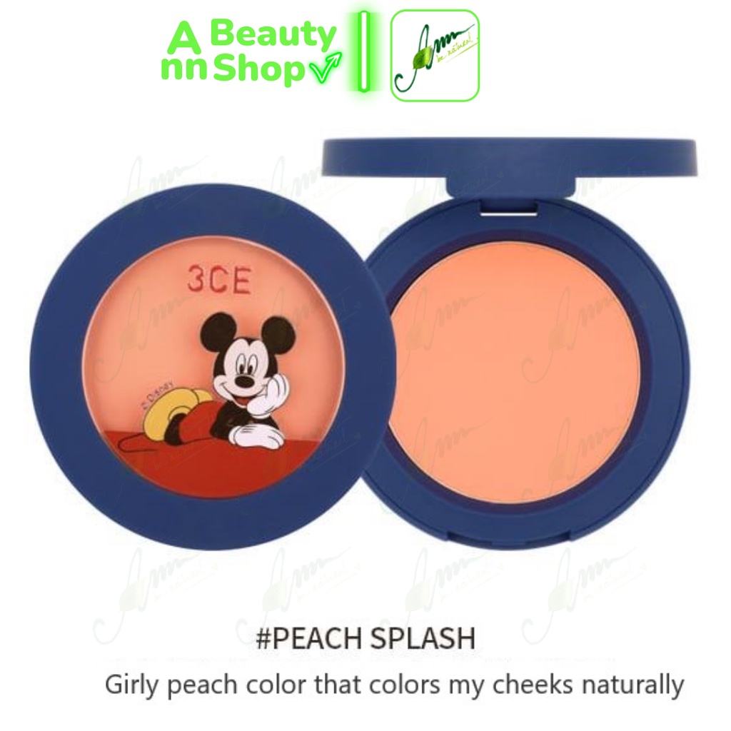 Phấn Má Hồng 3CE Face Blush - Disney Mickey (Phiên Bản Giới Hạn) (Date 6/2023)