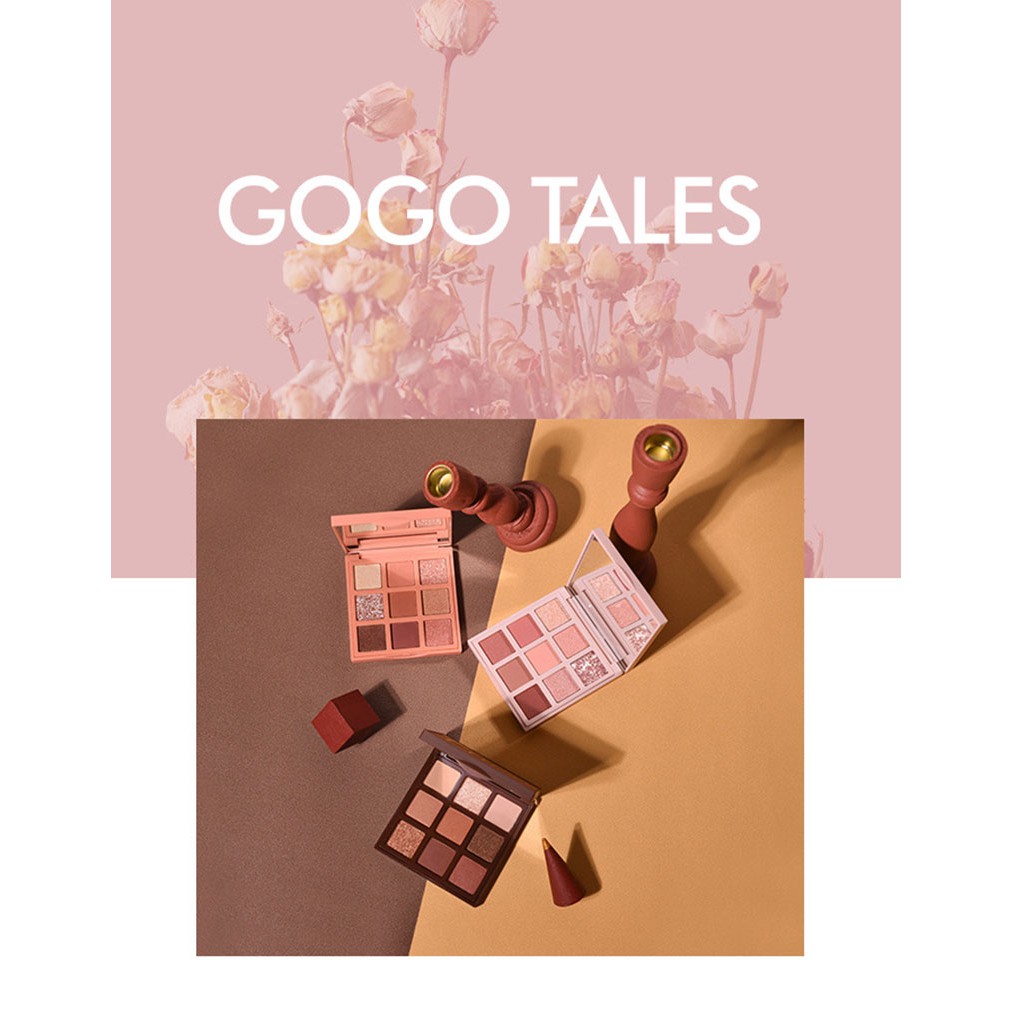 Bảng Phấn Mắt GOGO TALES Chính Hãng 9 Màu - Admiring Velvet Eyeshadow | BigBuy360 - bigbuy360.vn
