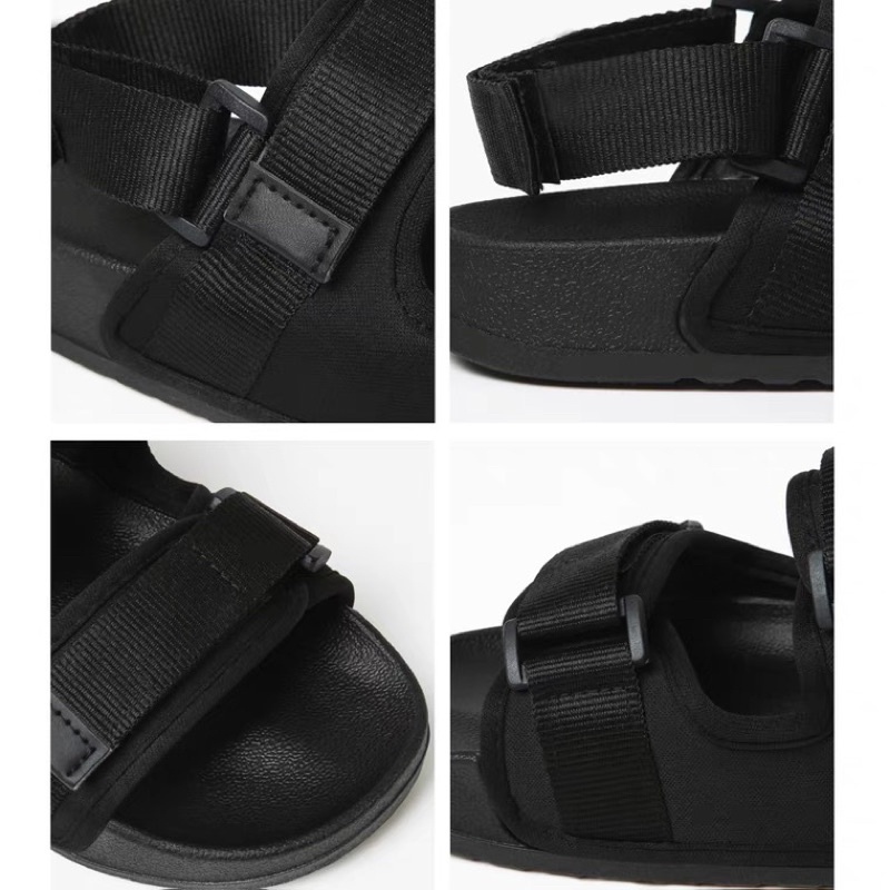 (Sale giảm sốc -xả kho ) Sandal unisex nam nữ ulzzang đế bằng quai ngang ( sẵn)