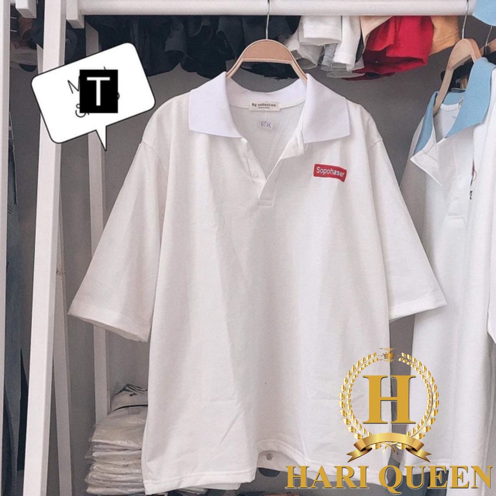 Áo polo sopohase lô gô đỏ Tr&Đ