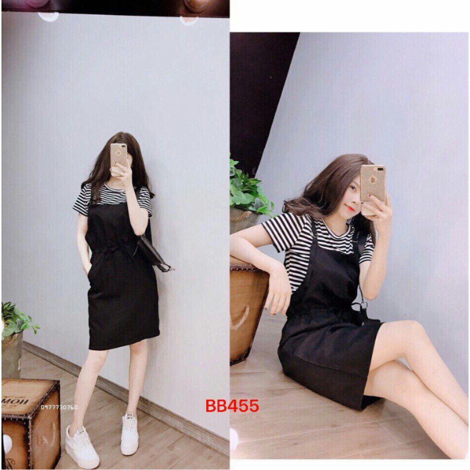 Sale [misakishoppu2019] 134b1 váy yếm kaki kute cho nàng dễ thương đẹp