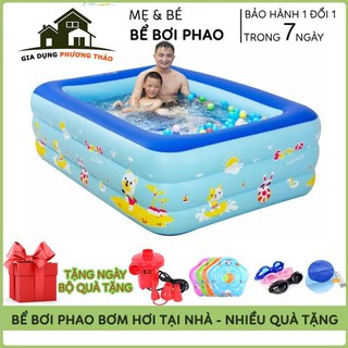 Bể Bơi Phao Bơm Hơi Tại Nhà Chống Trượt An Toàn Cho Bé, Lựa Chọn Bộ Quà Tặng Siêu Hấp Dẫn, Hàng Loại 1