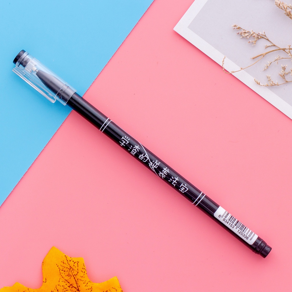 Bút bi mực đen 0.38mm