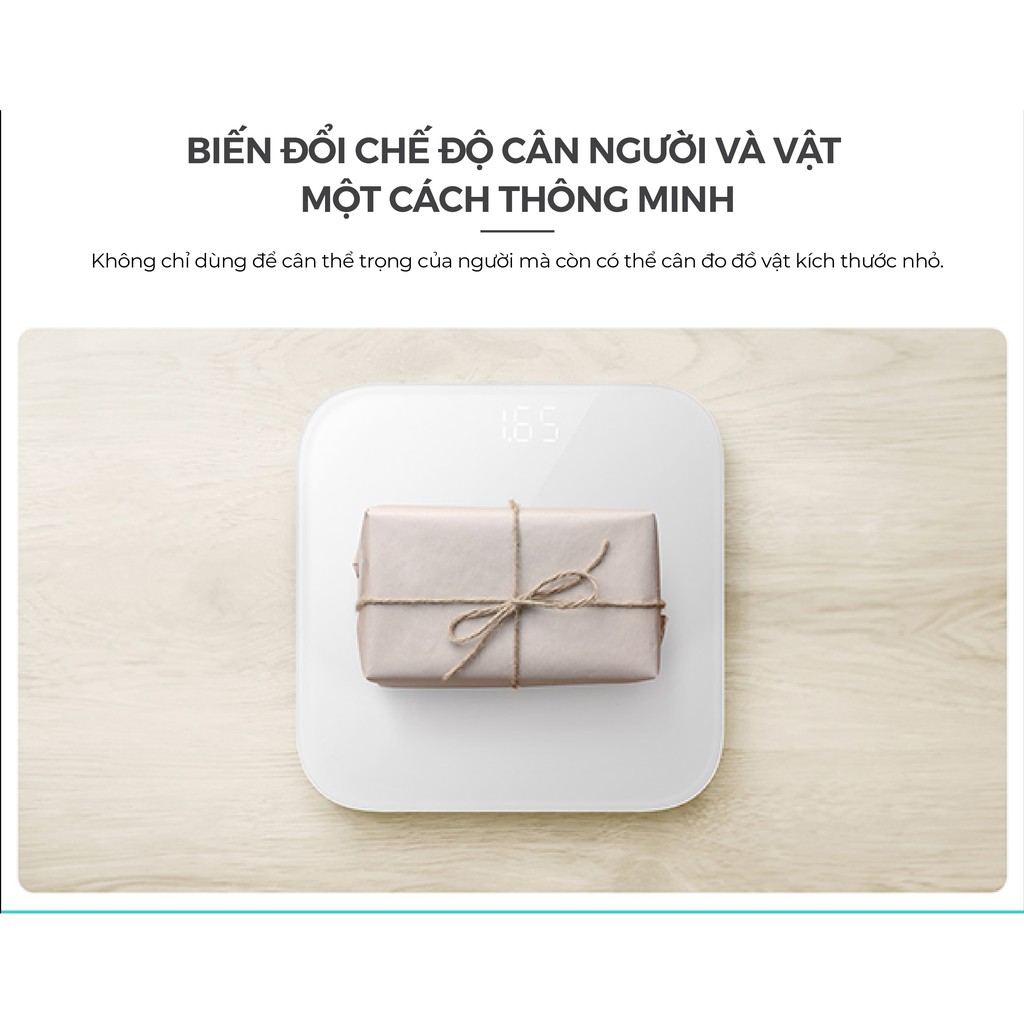 Cân điện tử thông minh Xiaomi Mi Smart Scale Gen2, cân sức khỏe Xiaomi, cân thông minh Xiaomi