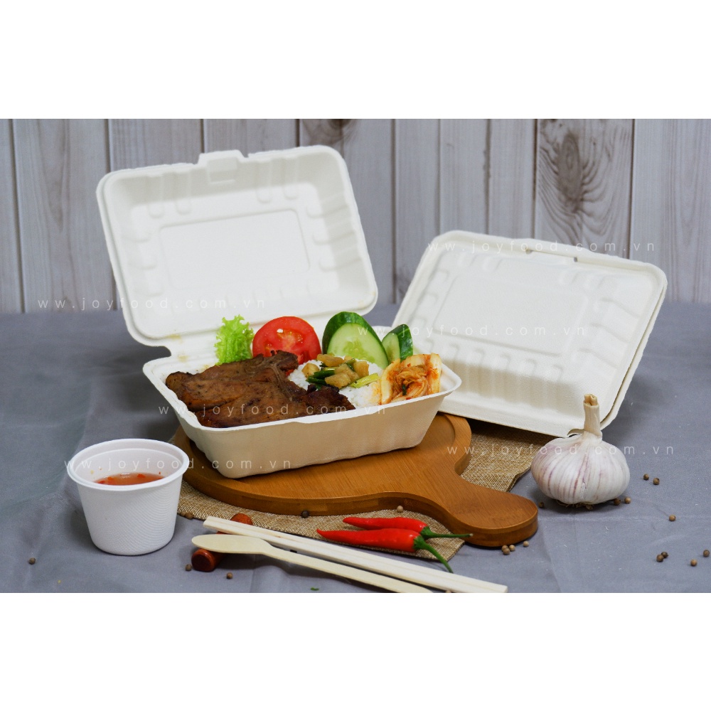 Hộp bã mía 1 ngăn