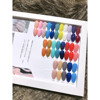 Set sơn gel 24 màu - tặng bảng màu như hình ( set I )