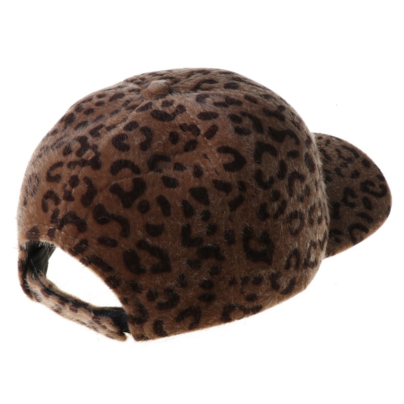 Mũ Lưỡi Trai Họa Tiết Da Báo Cá Tính Cho Nữ