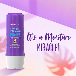 [CHAT TRƯỚC KHI ĐẶT] Dầu xả 3 phút Aussie 3 Minute Miracle Moist Deep Conditioner 236ml