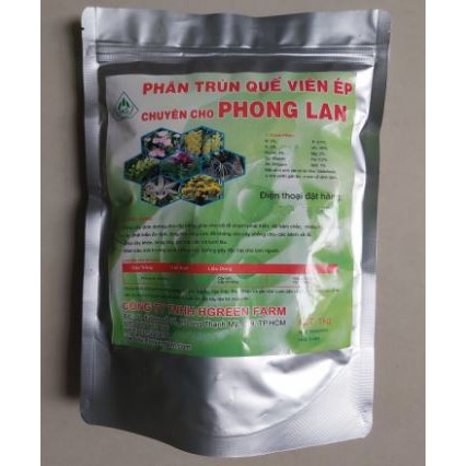 Phân bón trùn quế viên ép chuyên cho Phong Lan 1kg