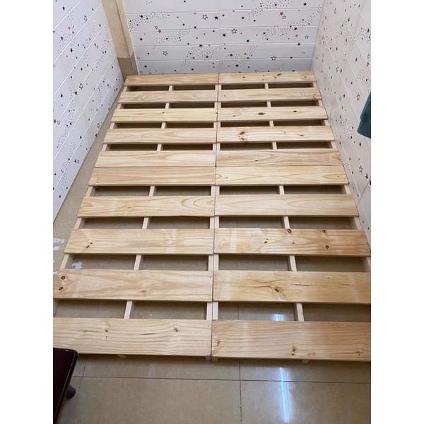 giường gỗ pallet