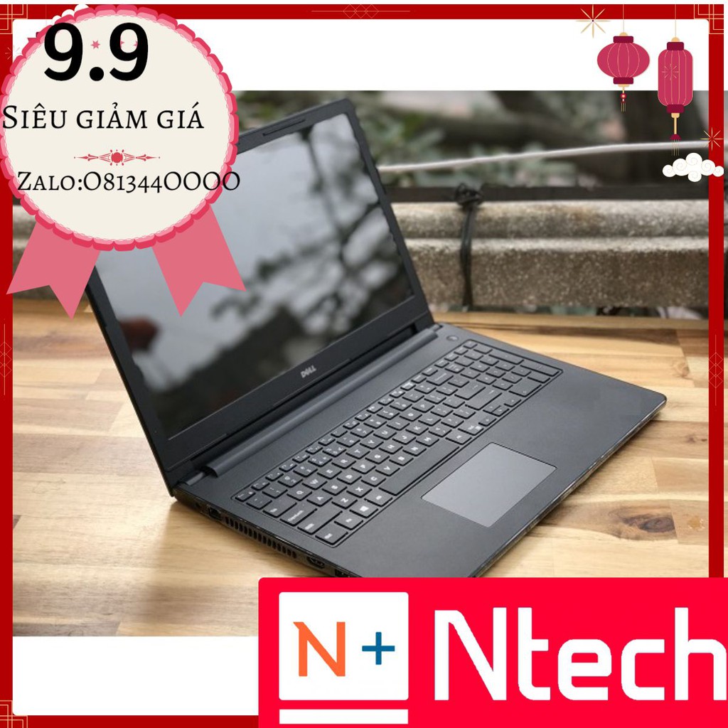 Laptop DELL inspiron N3558 Core i5 5200U 4Gb 500Gb GT820 15.6HD đẹp như mới
