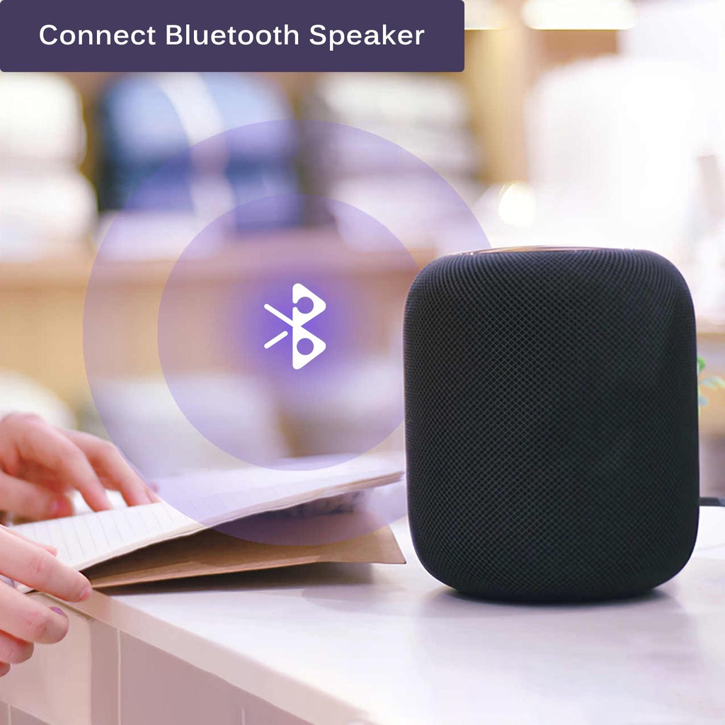 Audio Transmitter &amp; Receiver Bluetooth 5 0 100Mbps 2 4MHz Plug And Play with 3 5mm Audio Port Wireless USB ELEN