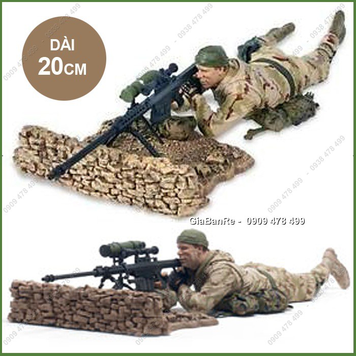 MÔ HÌNH NHÂN VẬT CAO CẤP - LÍNH BẮN TỈA MARINE M82A1 - MCFARLANE  - 7401.5