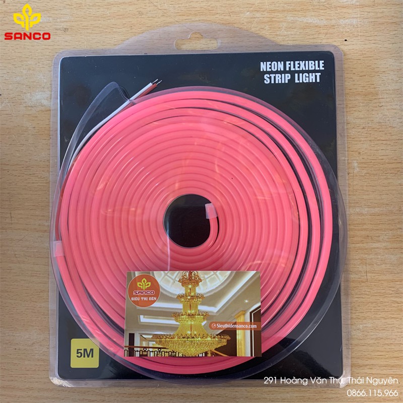 DÂY LED NEON 12V - CUỘN 5M | BigBuy360 - bigbuy360.vn