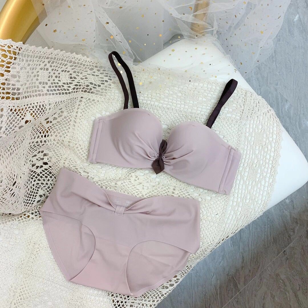 Set Áo Ngực Không Dây + Quần Lót Cùng Màu | BigBuy360 - bigbuy360.vn