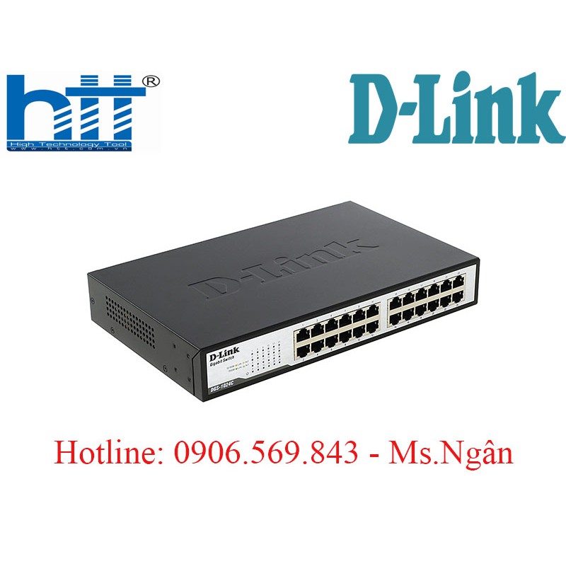 Bộ chuyển mạch 24 cổng Dlink DGS-1024C