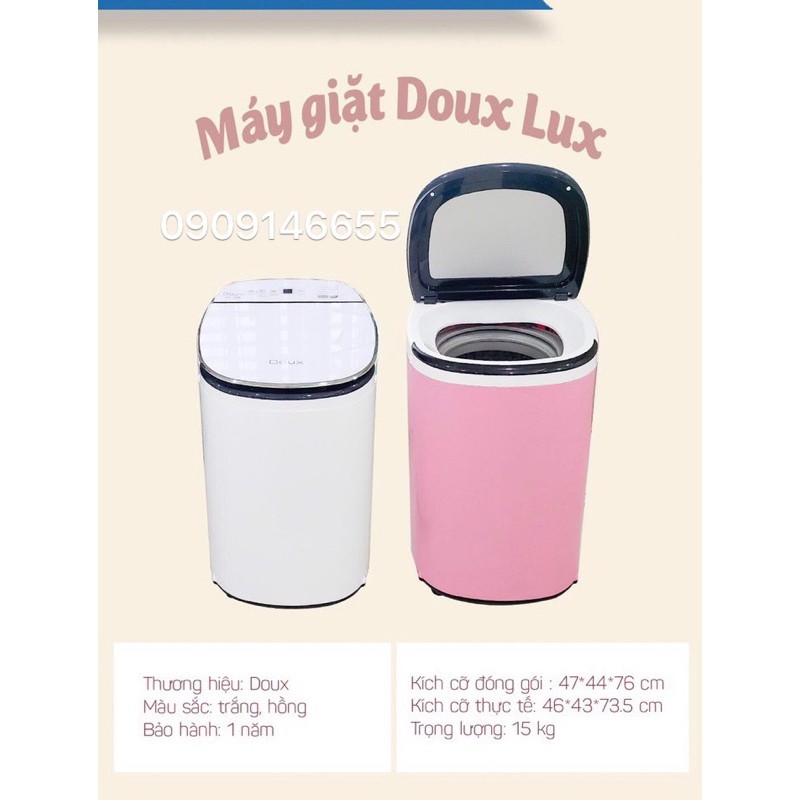 Máy giặt mini Doux bản mới 2023 có sấy
